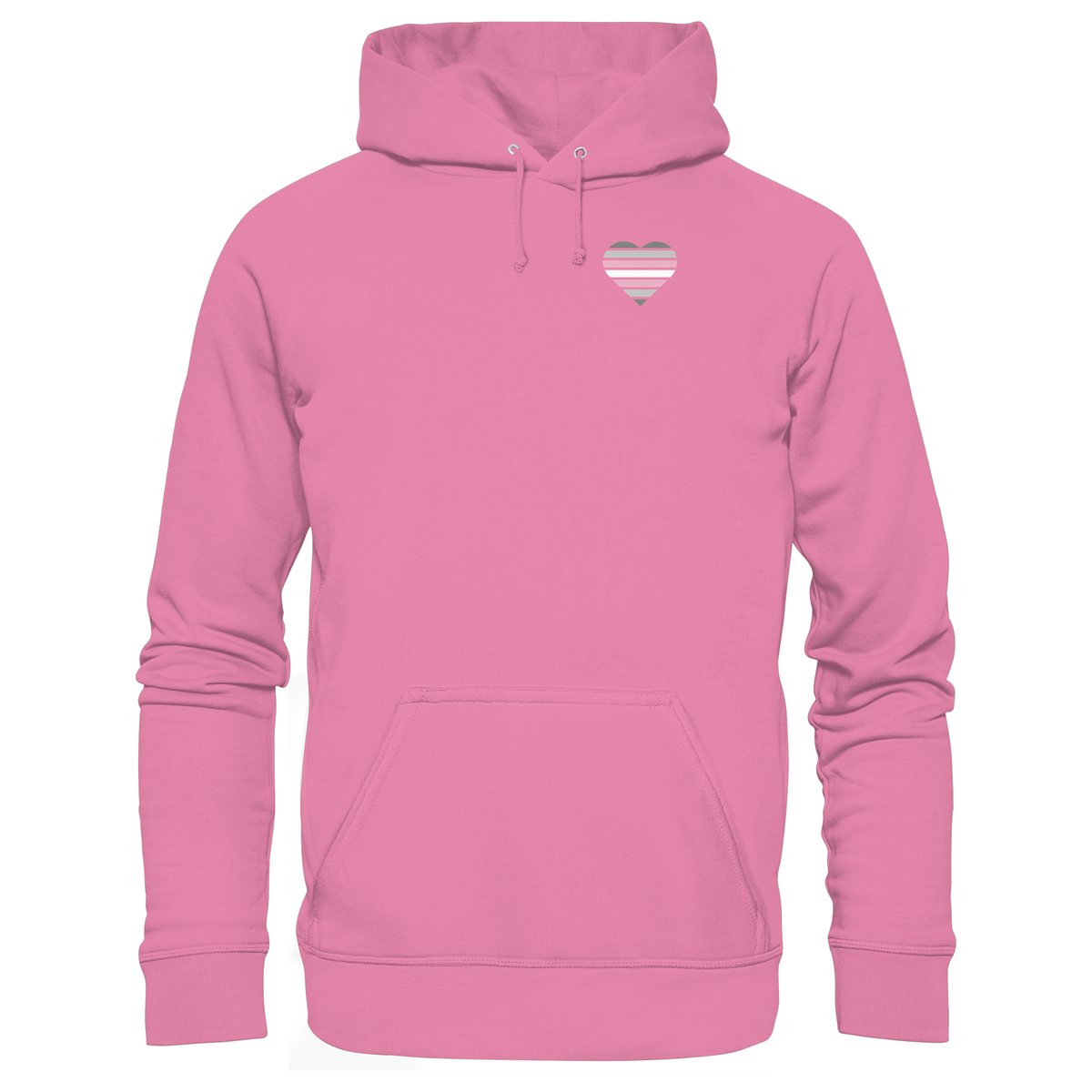 Basic Hoodie mit Herz - Demigirl