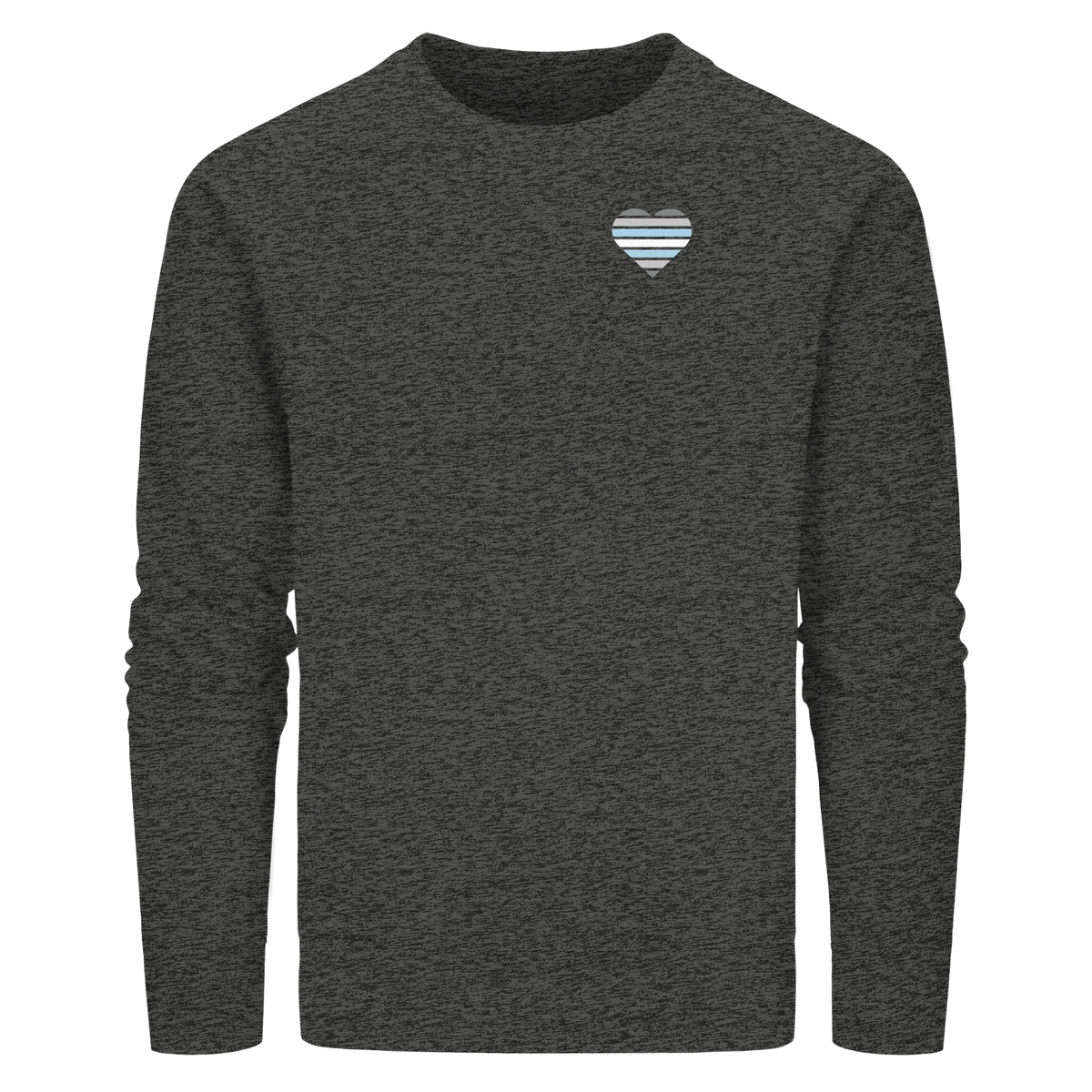 Organic Basic Sweatshirt mit Herz - Demiboy