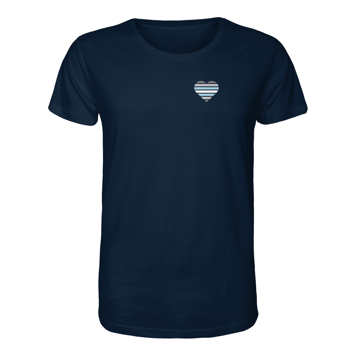 Organic Shirt mit Herz - Demiboy