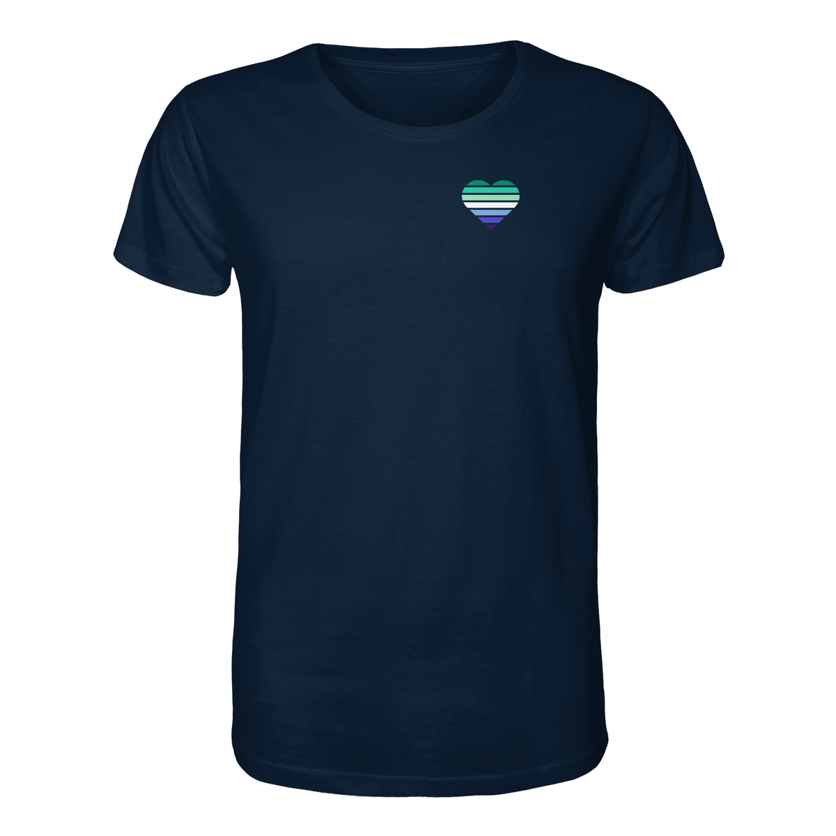 Organic Shirt mit Herz - Gay
