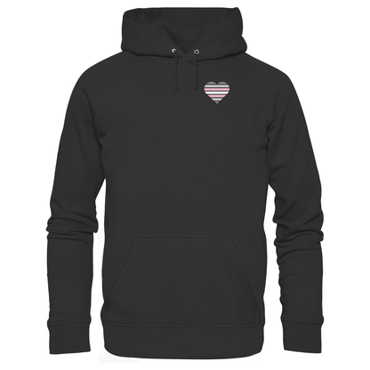 Basic Hoodie mit Herz - Demigirl