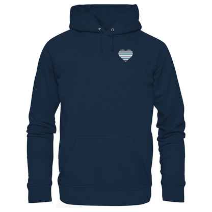 Organic Basic Hoodie mit Herz - Demiboy