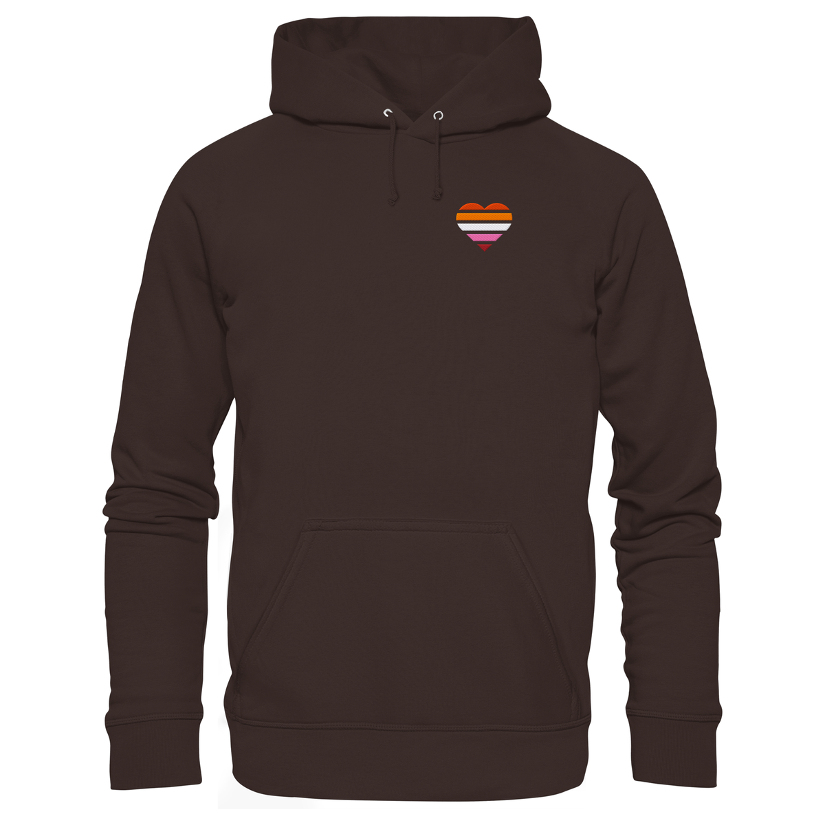 Basic Hoodie mit Herz Stick - Lesbian