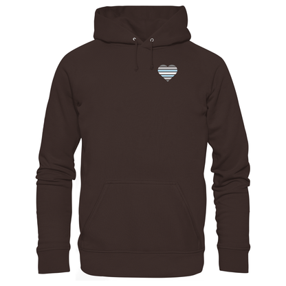 Basic Hoodie mit Herz - Demiboy
