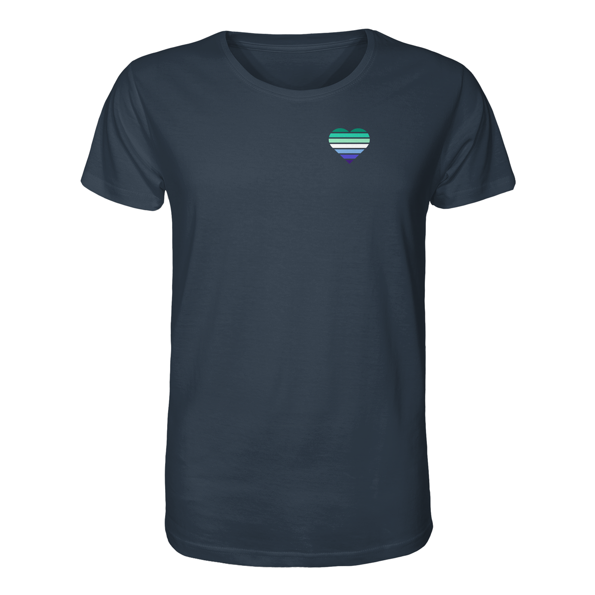 Organic Shirt mit Herz - Gay