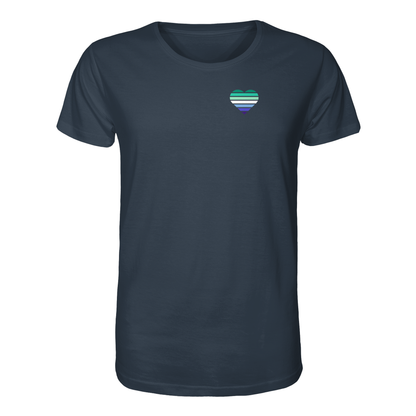 Organic Shirt mit Herz - Gay