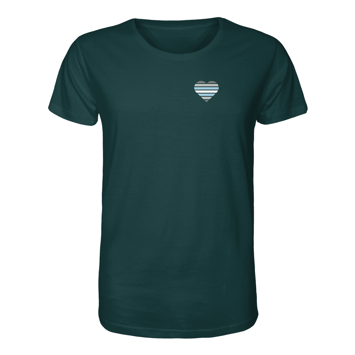 Organic Shirt mit Herz - Demiboy