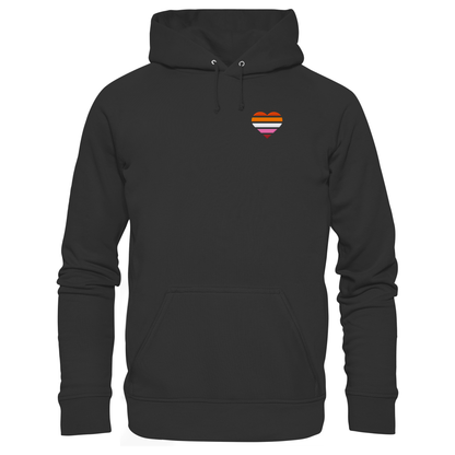 Basic Hoodie mit Herz Stick - Lesbian
