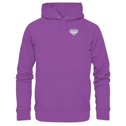 Basic Hoodie mit Herz - Demiboy