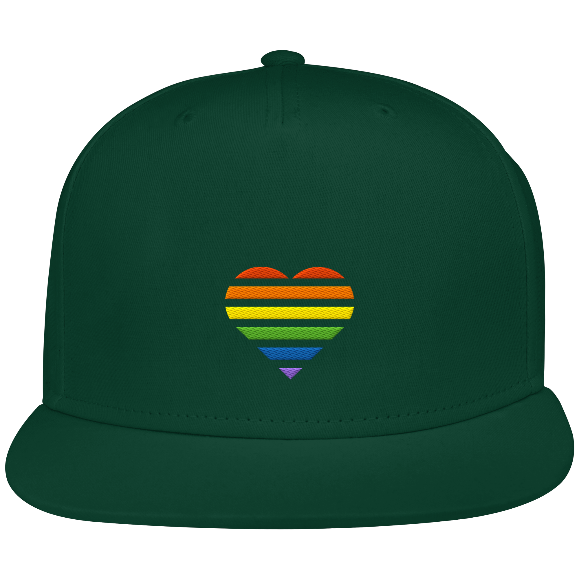Snapback - Pride Flag Herz Stick