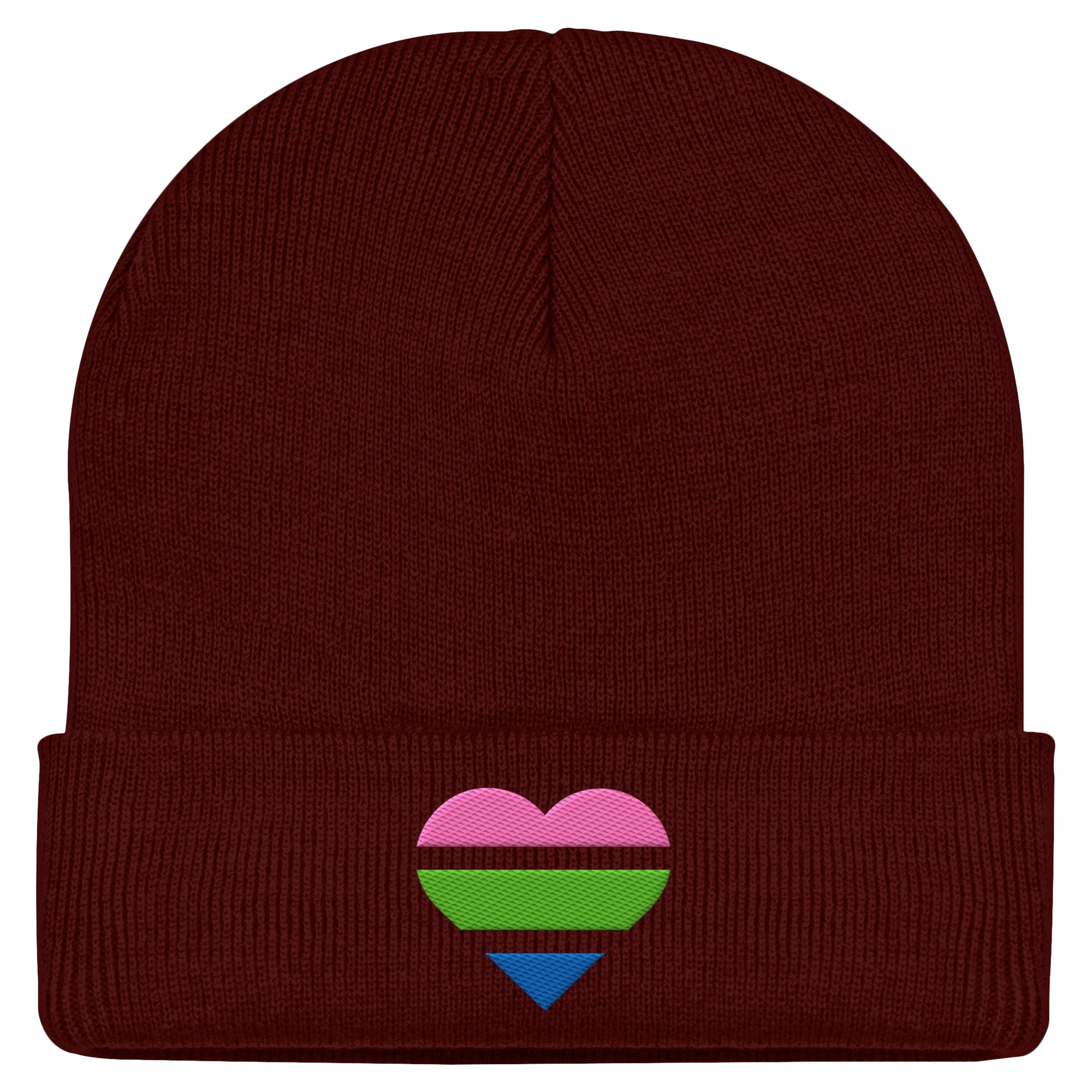 Classic Beanie - Polysexual Flag Herz Stick