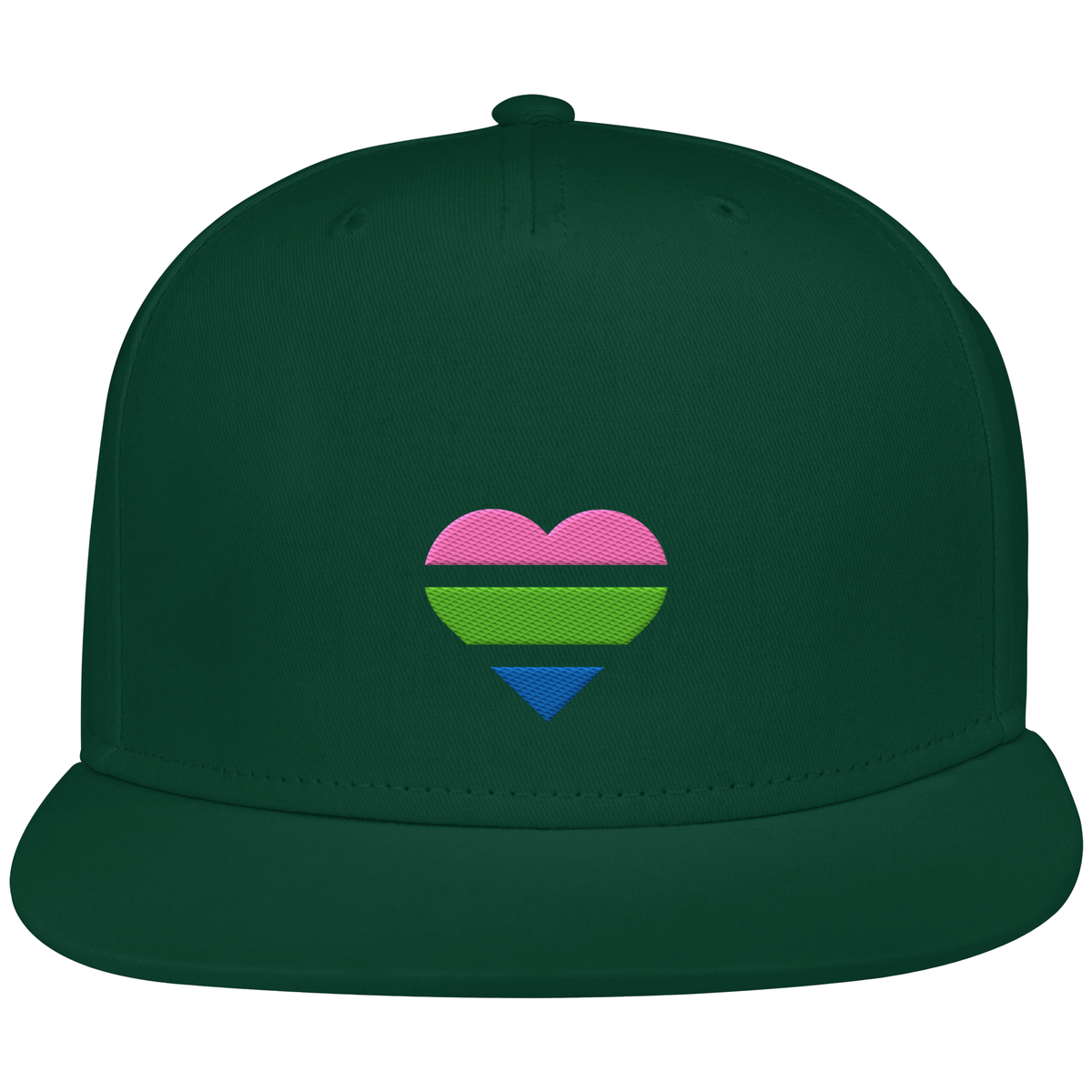 Snapback mit Herz Stick - Polysexual