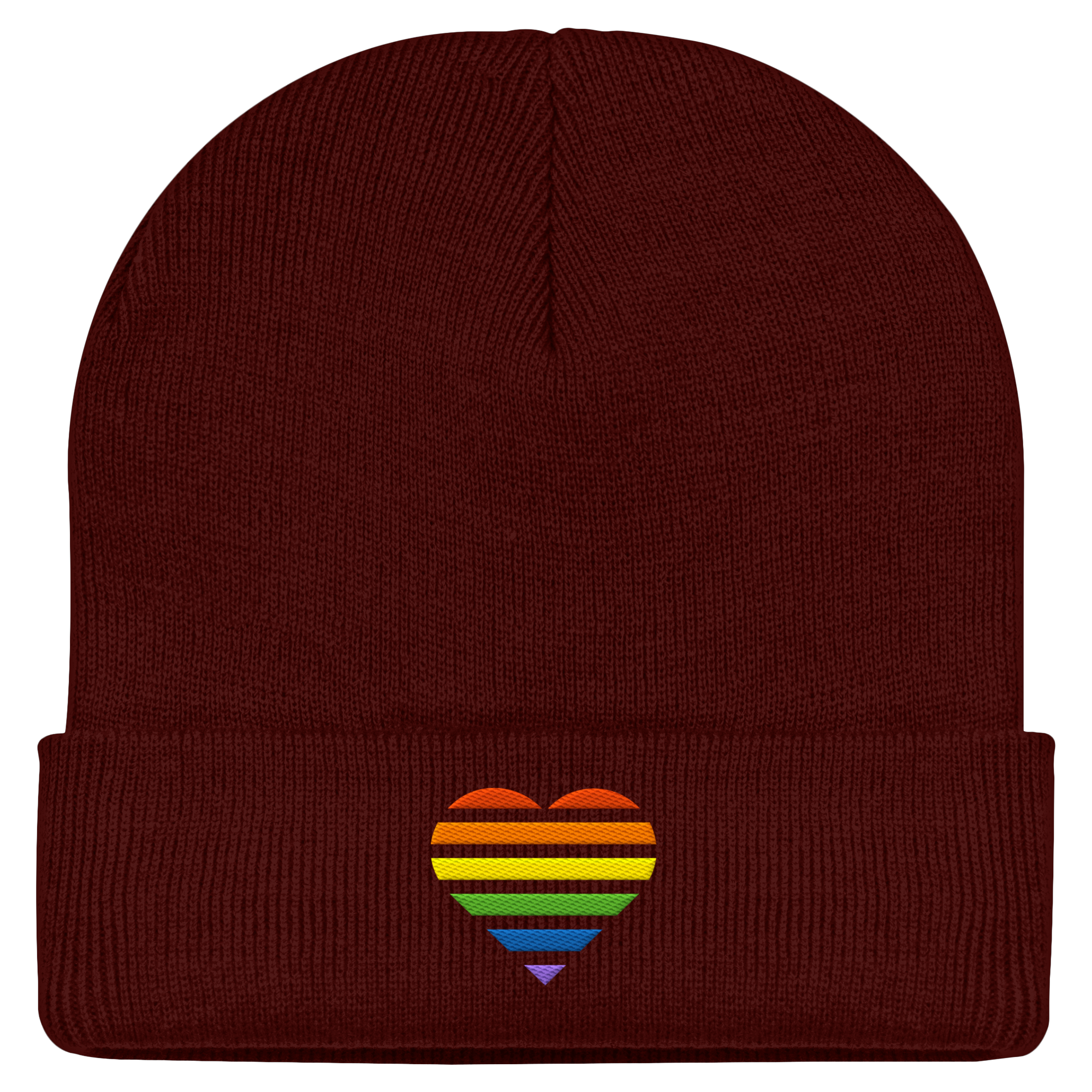 Classic Beanie - Pride Flag Herz Stick