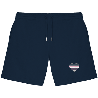Organic Jogger Shorts mit Herz - Demigirl