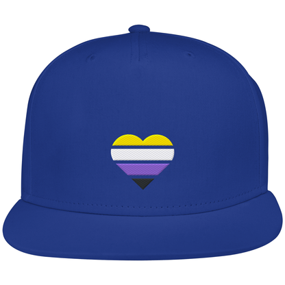 Snapback mit Herz Stick - Nonbinary