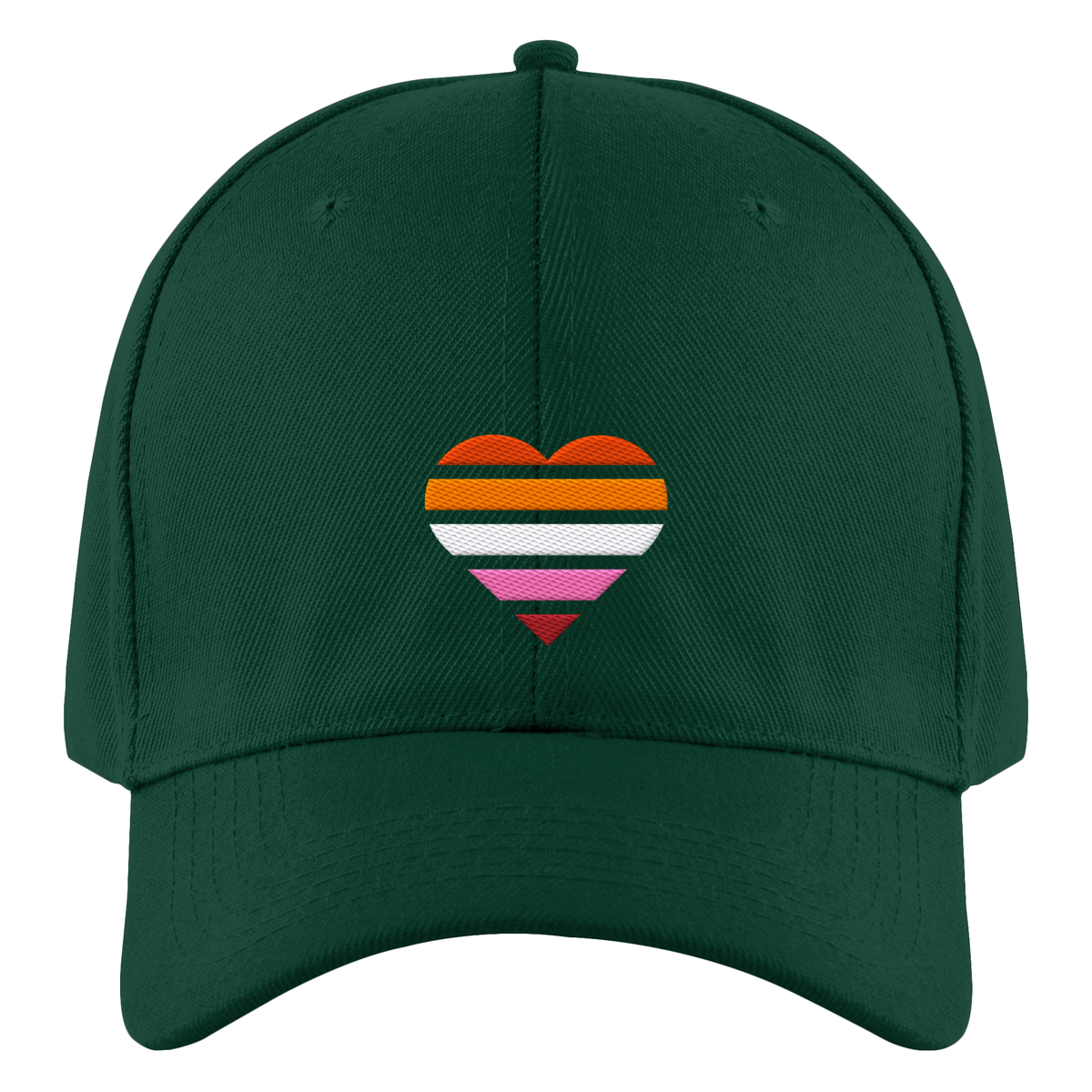 Authentic Baseball Cap mit Herz Stick - Lesbian