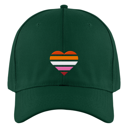 Authentic Baseball Cap mit Herz Stick - Lesbian