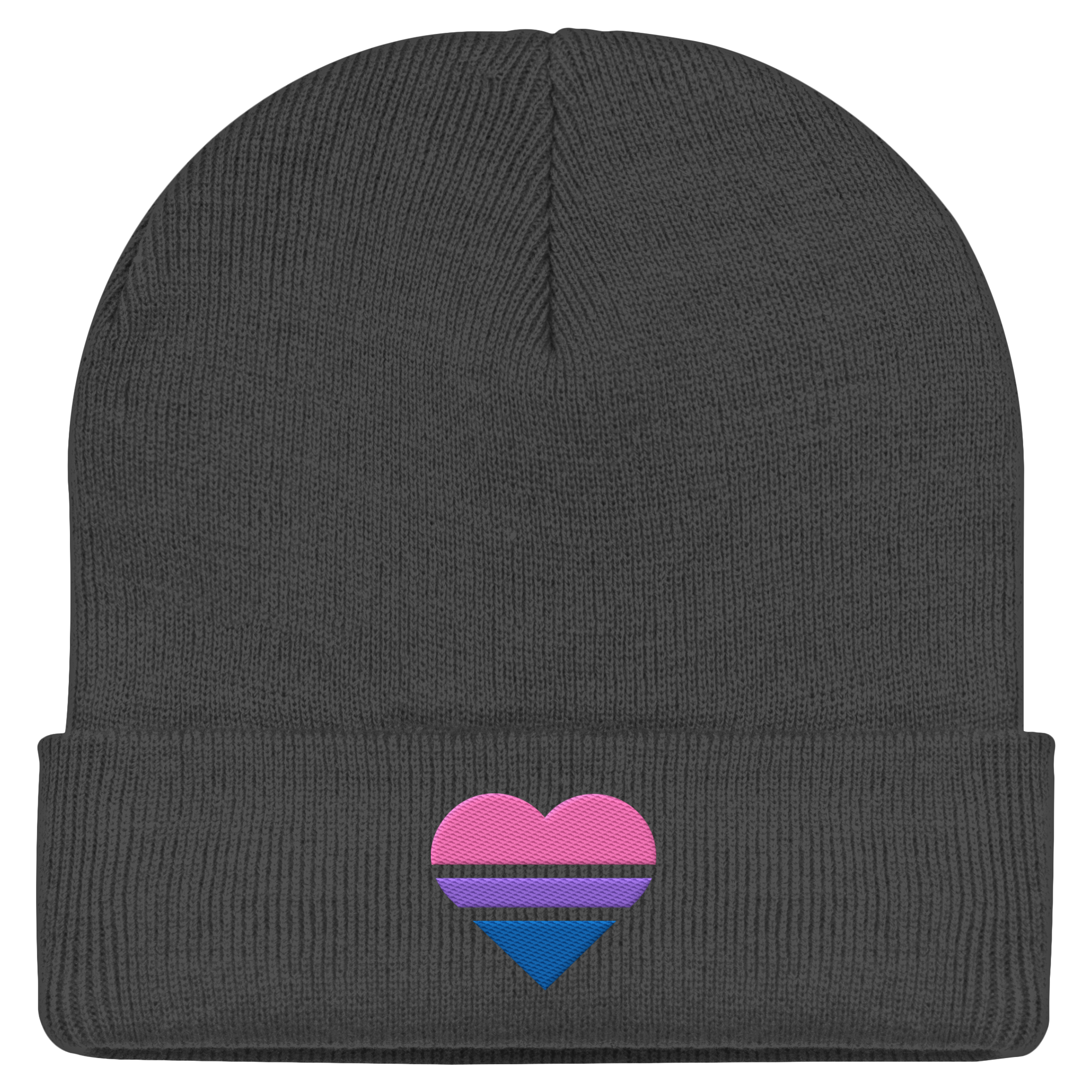 Classic Beanie - Bisexual Flag Herz Stick