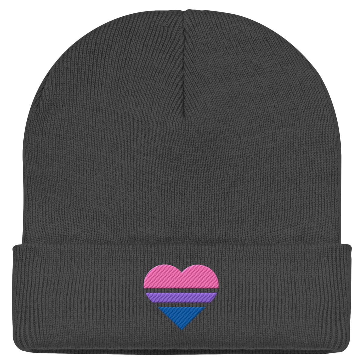 Classic Beanie mit Herz Stick - Bisexual