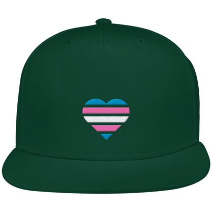 Snapback mit Herz Stick - Trans