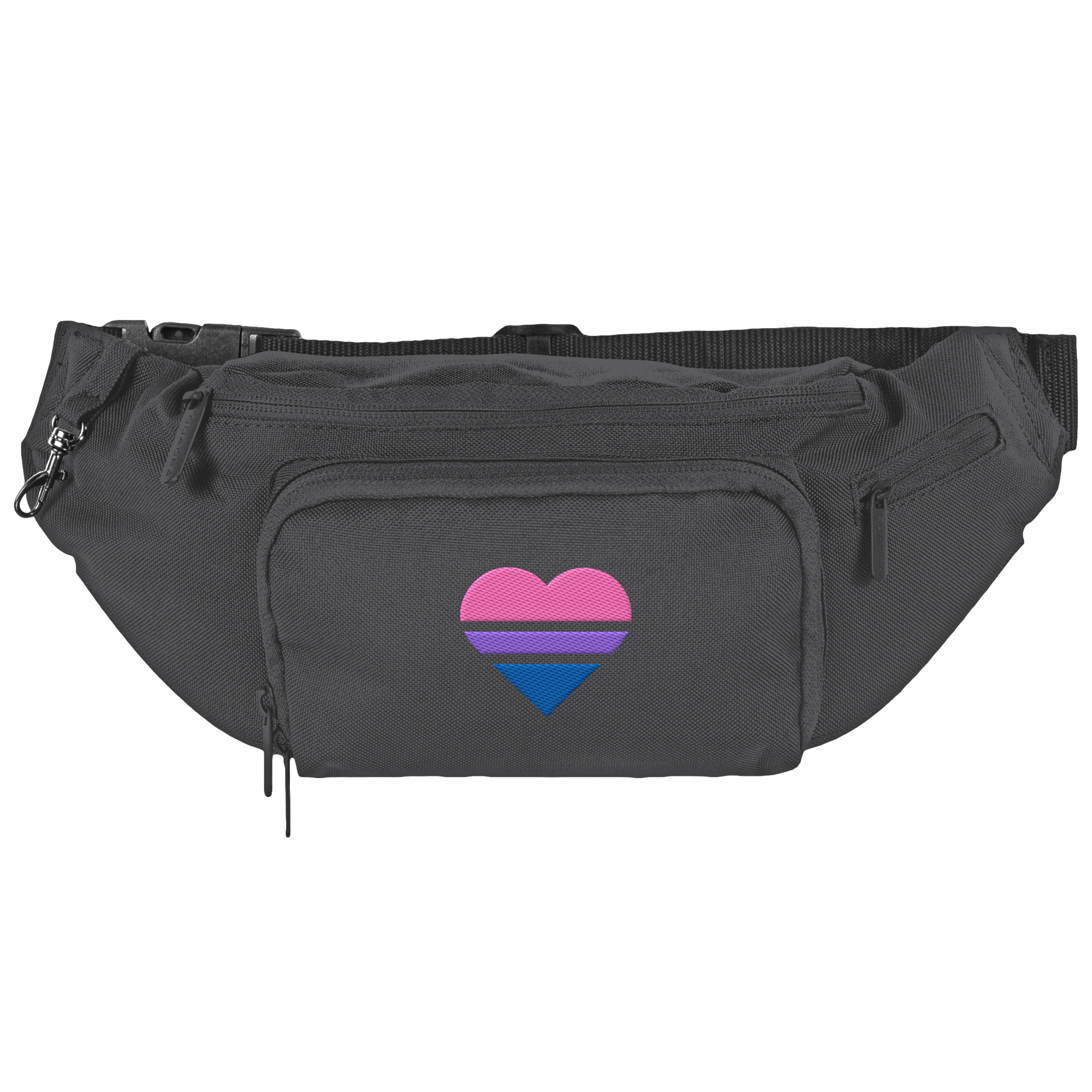 Shoulder Bag - Bisexual Flag Herz Stick