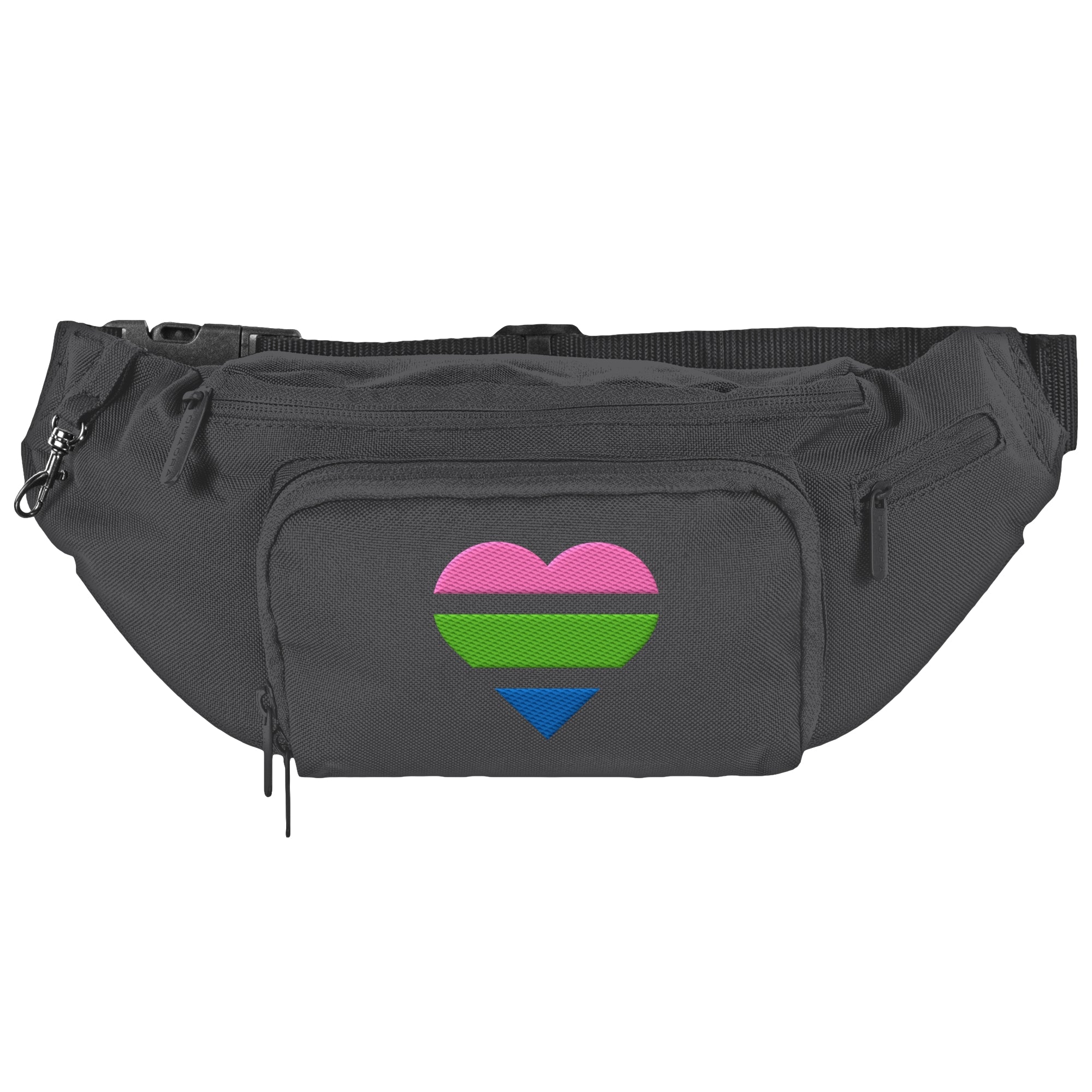 Shoulder Bag - Polysexual Flag Herz Stick