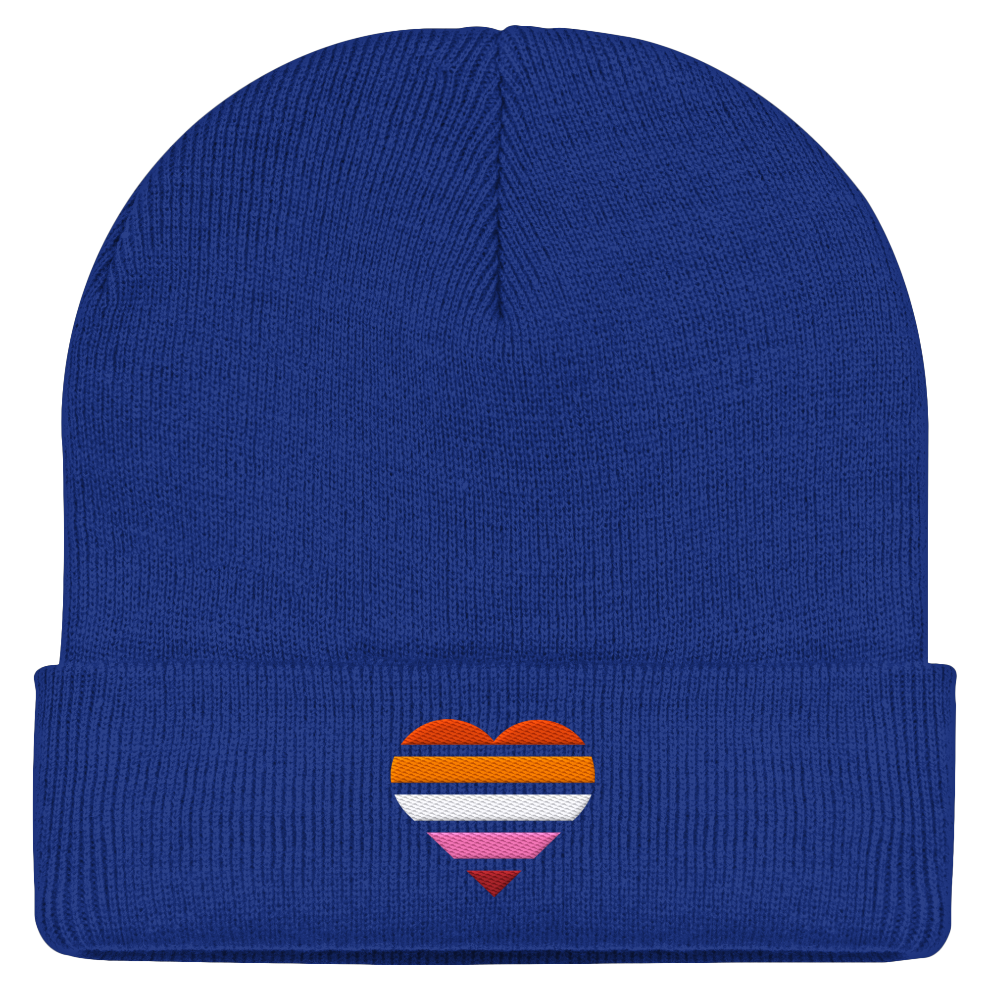 Classic Beanie - Lesbian Flag Herz Stick