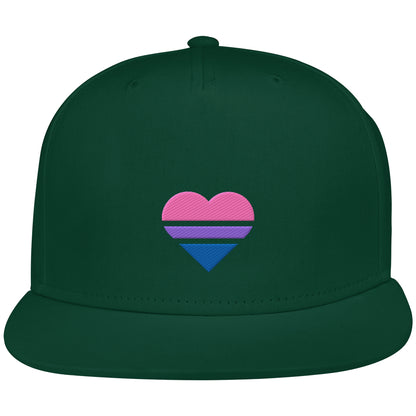 Snapback mit Herz Stick - Bisexual