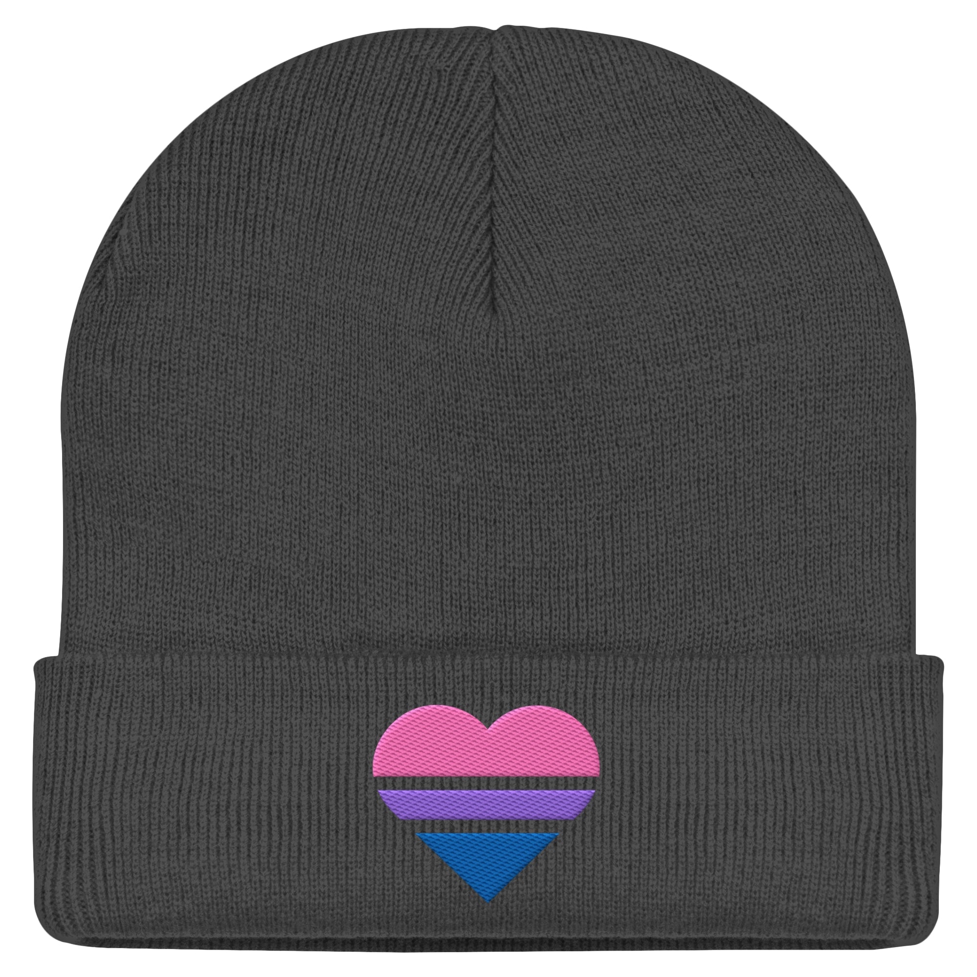 Classic Beanie - Bisexual Flag Herz Stick