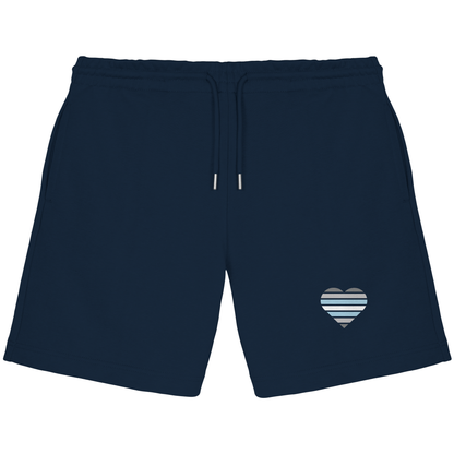 Organic Jogger Shorts mit Herz - Demiboy