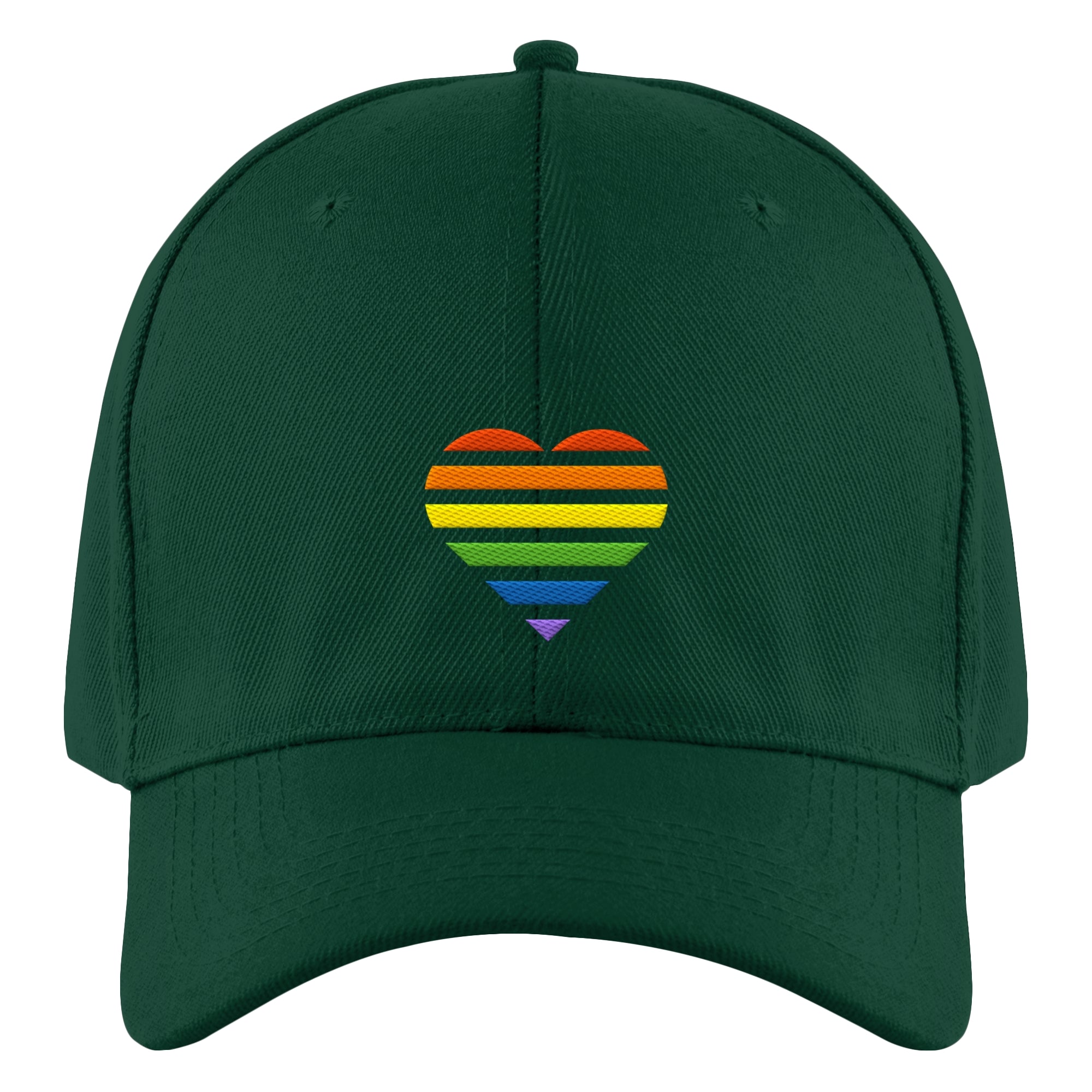Authentic Baseball Cap - Pride Flag Herz Stick