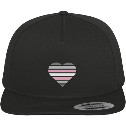 Premium Snapback mit Herz - Demigirl