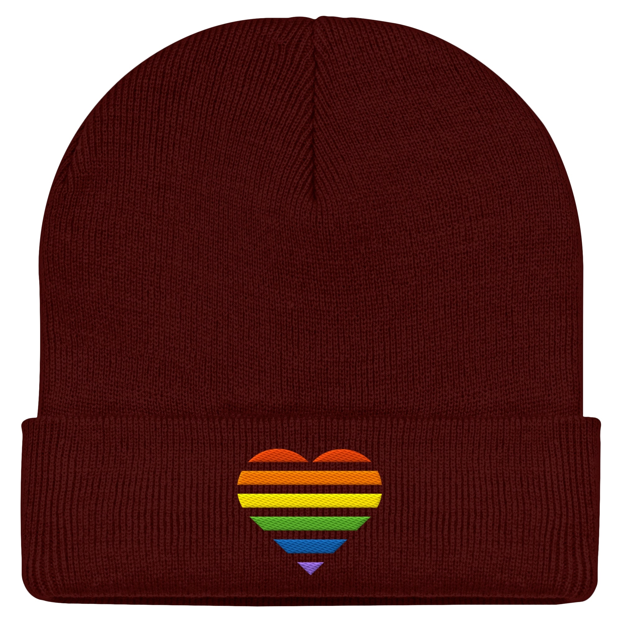Classic Beanie - Pride Flag Herz Stick
