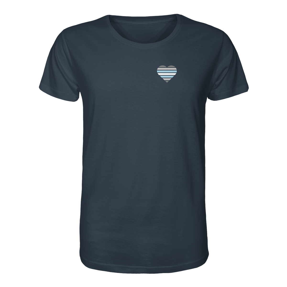 Organic Shirt mit Herz - Demiboy