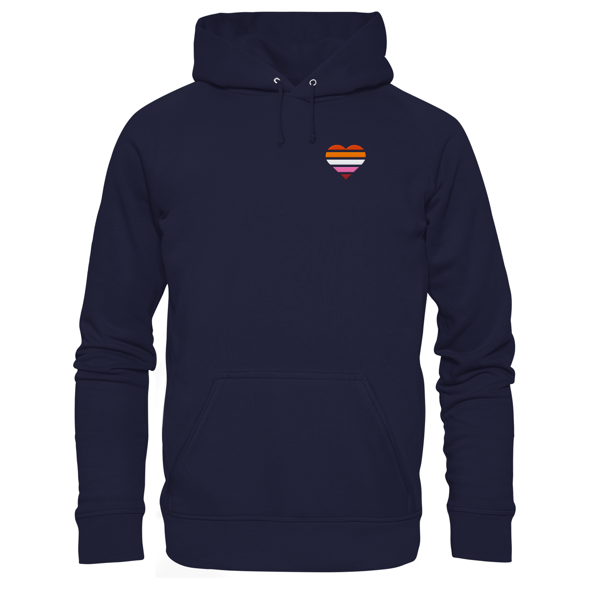 Basic Hoodie mit Herz Stick - Lesbian