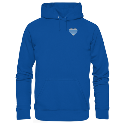 Basic Hoodie mit Herz - Demiboy