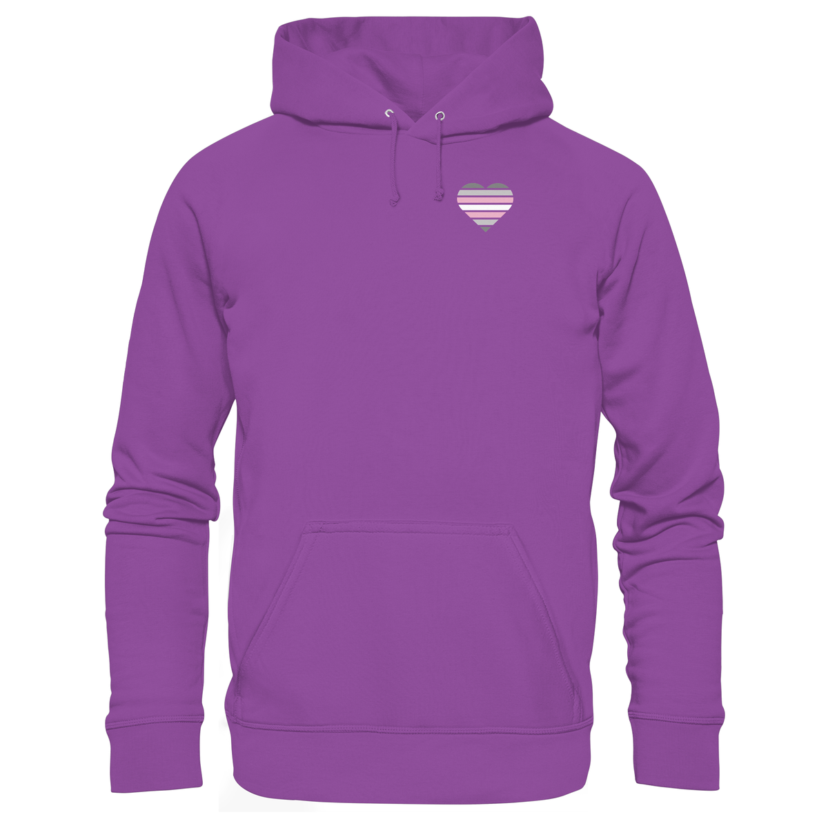 Basic Hoodie mit Herz - Demigirl