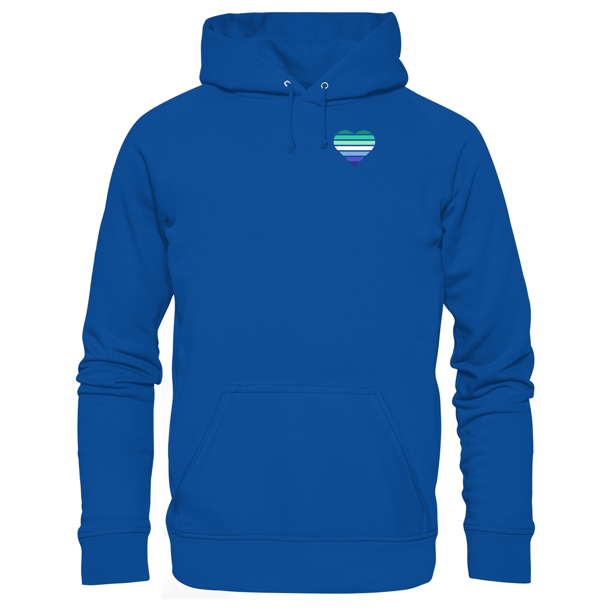 Basic Hoodie mit Herz - Gay