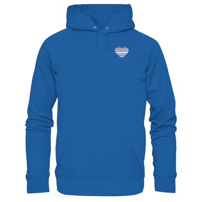 Organic Basic Hoodie mit Herz - Demigirl