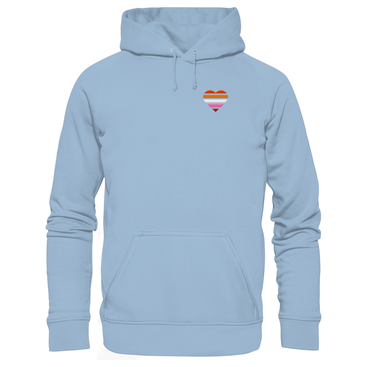 Basic Hoodie mit Herz Stick - Lesbian
