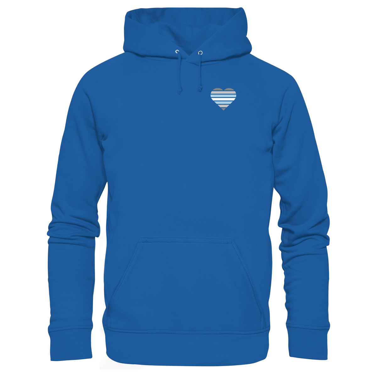 Organic Basic Hoodie mit Herz - Demiboy