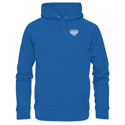 Organic Basic Hoodie mit Herz - Demiboy