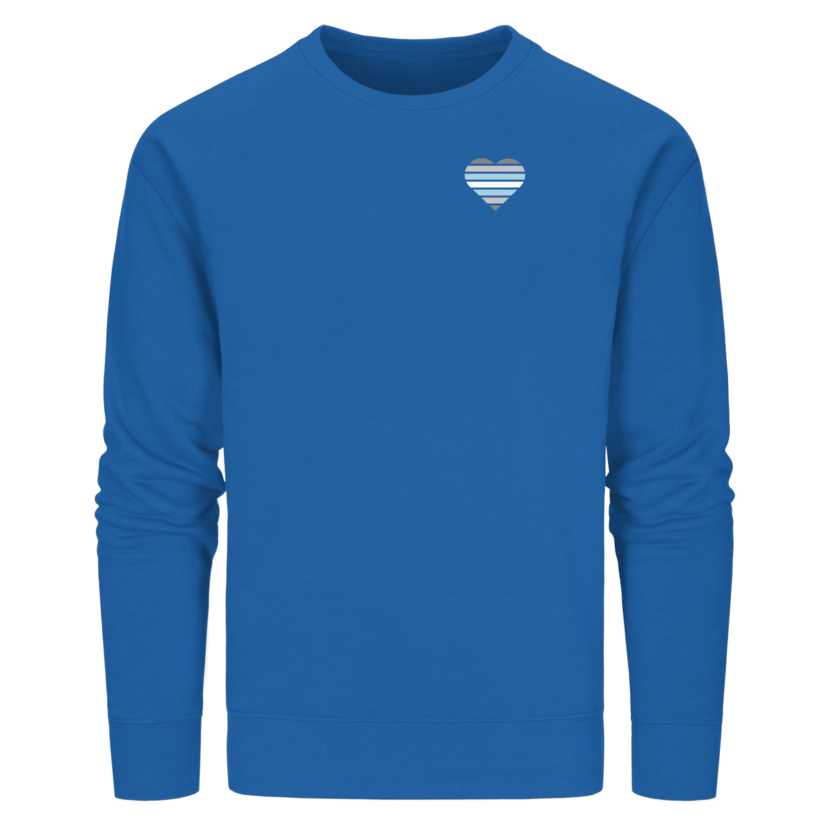 Organic Basic Sweatshirt mit Herz - Demiboy