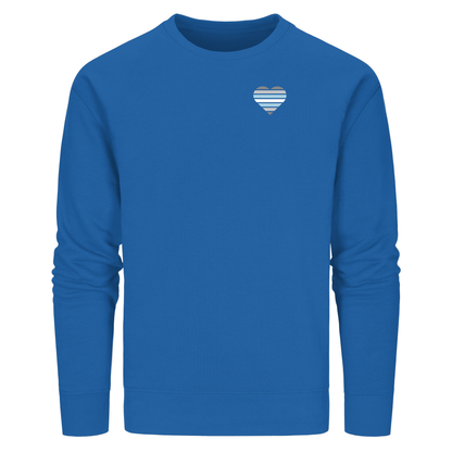 Organic Basic Sweatshirt mit Herz - Demiboy
