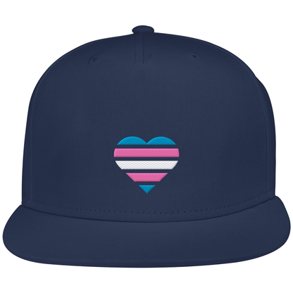Snapback mit Herz Stick - Trans
