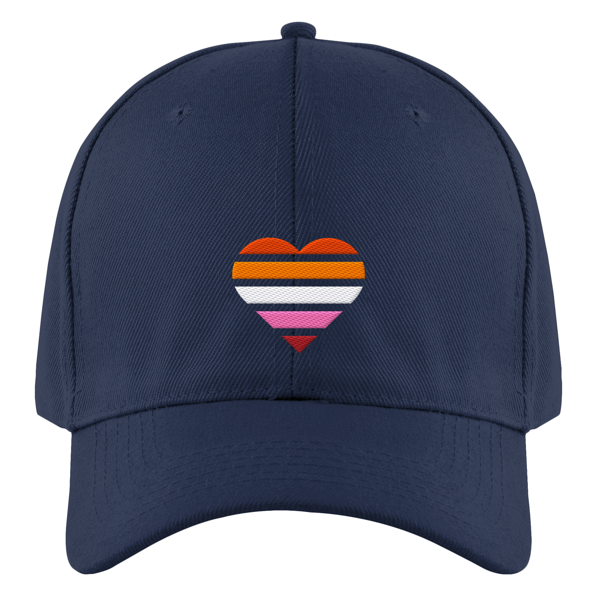 Authentic Baseball Cap mit Herz Stick - Lesbian