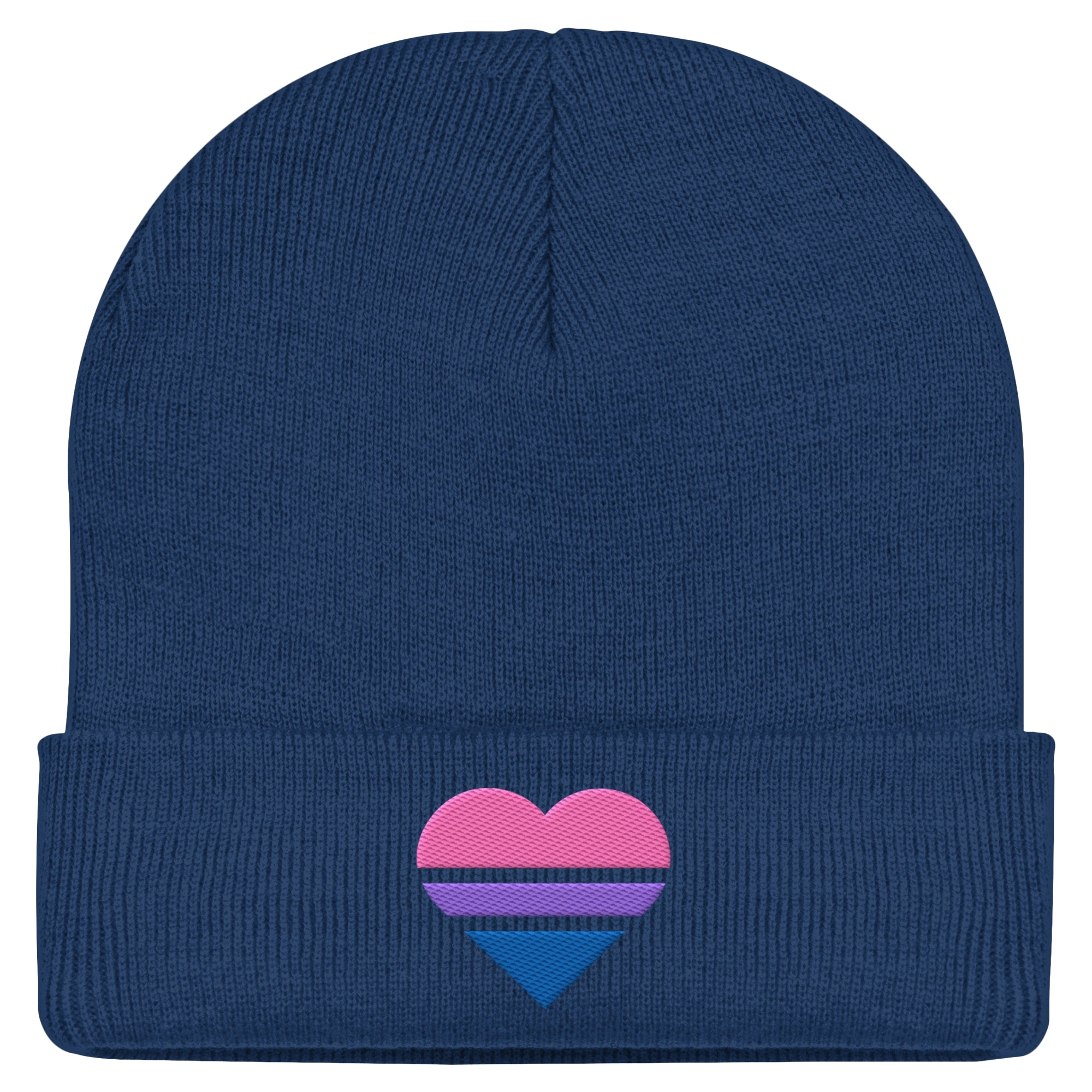 Classic Beanie - Bisexual Flag Herz Stick