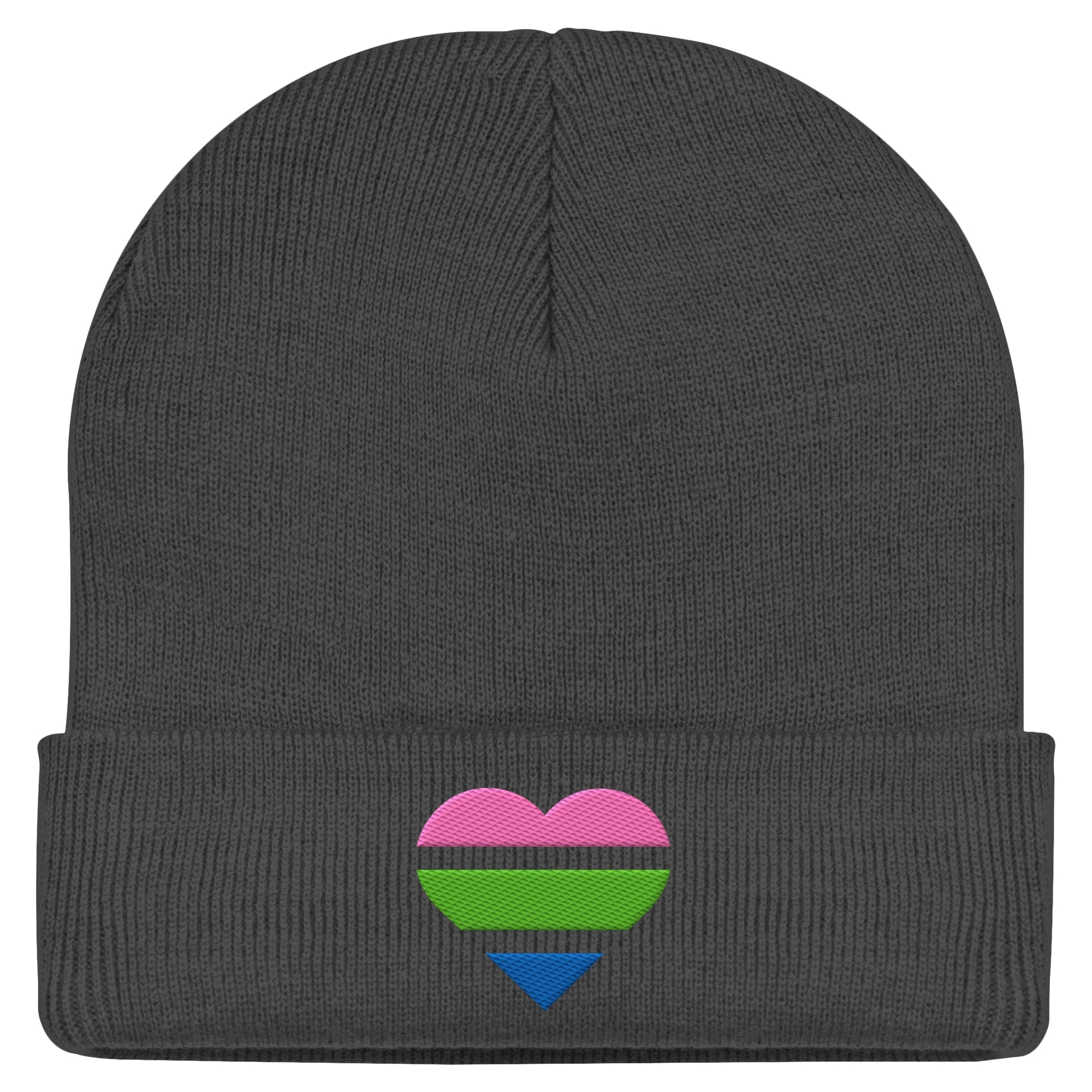 Classic Beanie - Polysexual Flag Herz Stick