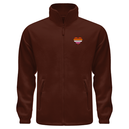 Fleece Jacket mit Herz Stick - Lesbian