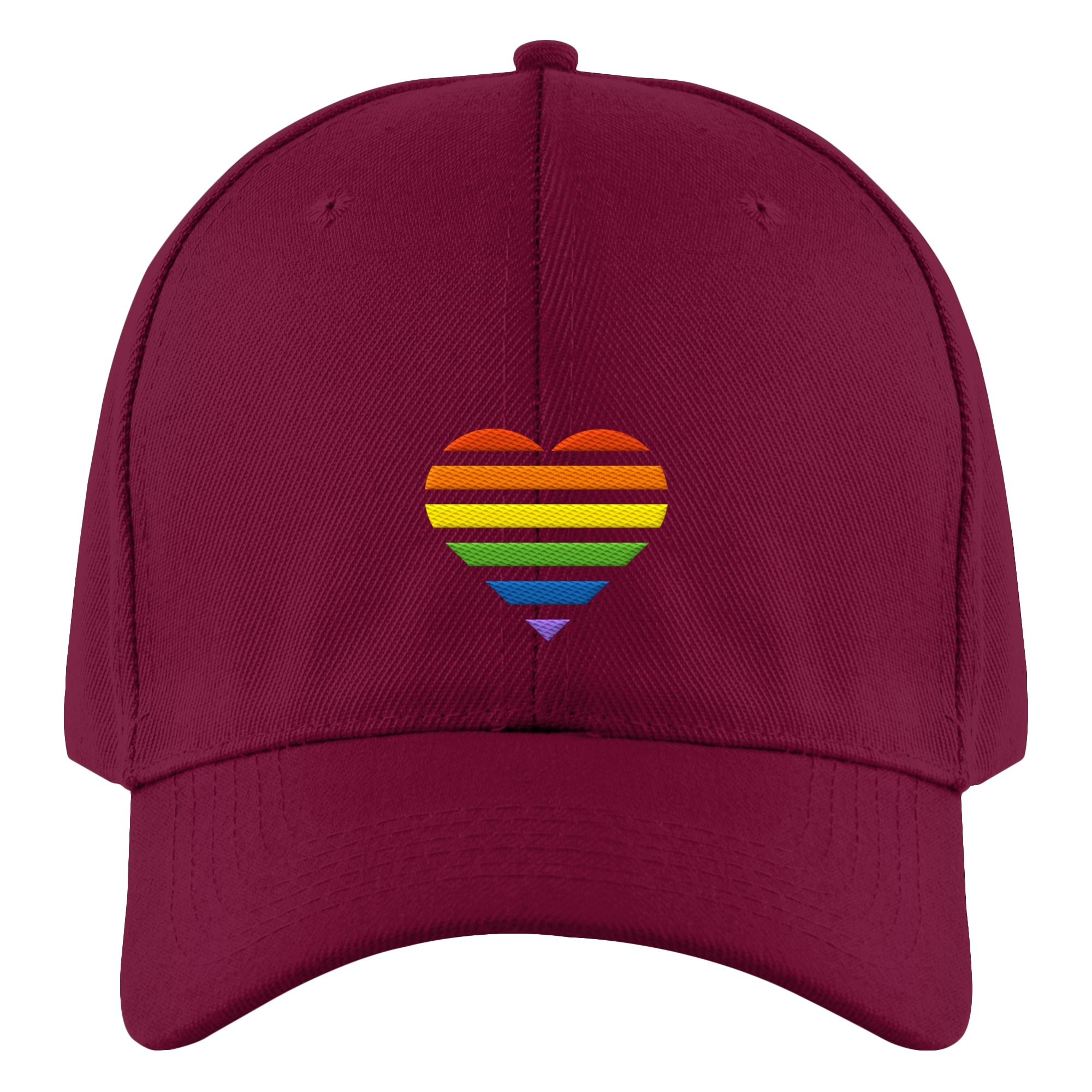 Authentic Baseball Cap - Pride Flag Herz Stick